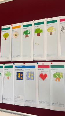 Pixel Coding Cards